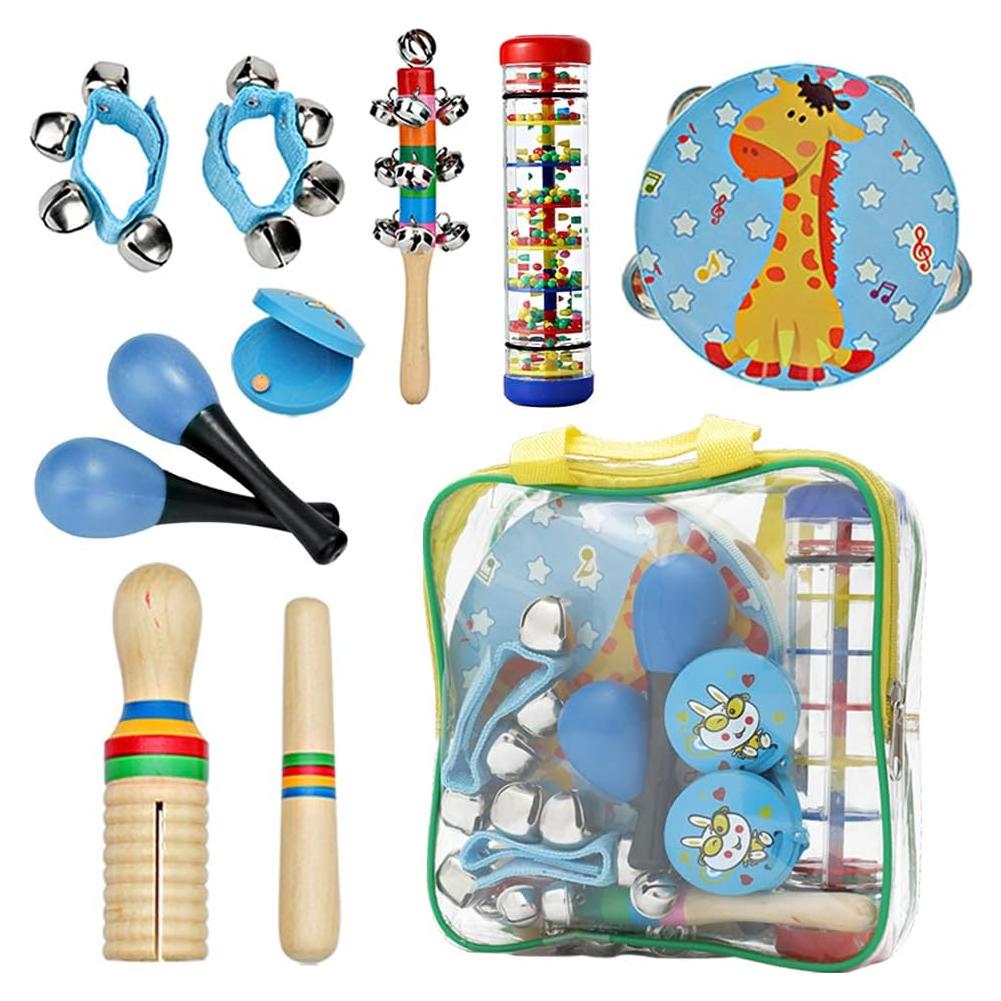 Juego de Instrumentos Musicales Musfunny para Niños 12 Piezas