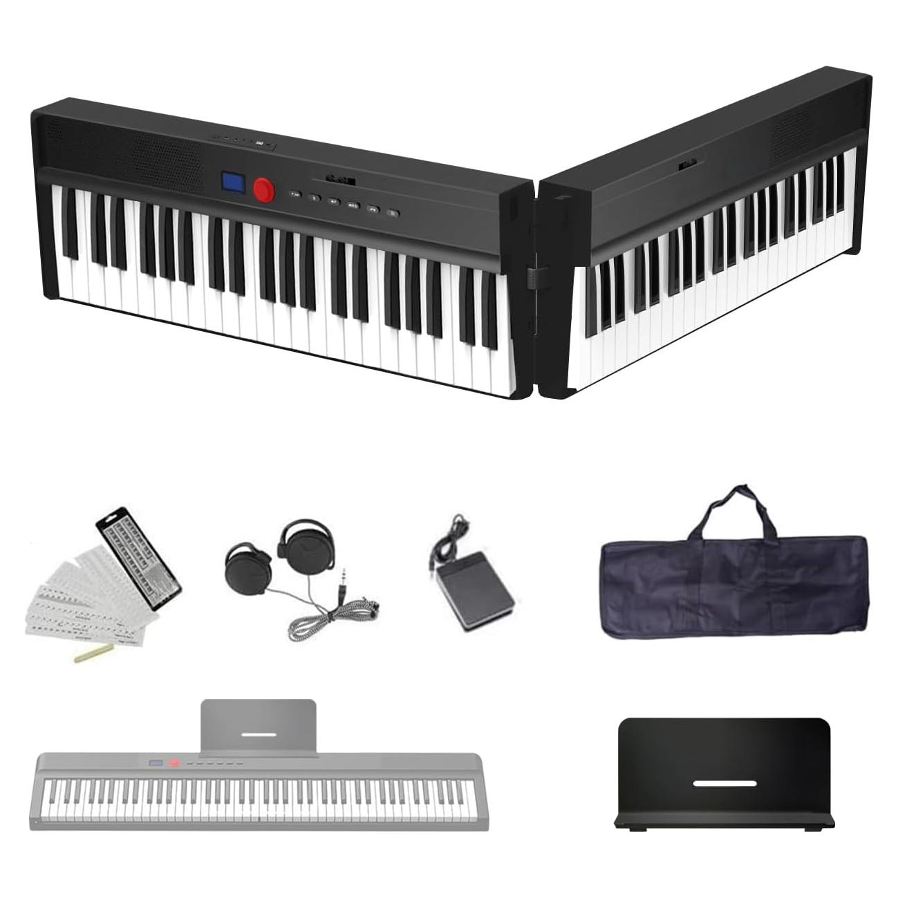 Teclado Plegable Longeye FOLD PRO 2 88 Teclas Semi Ponderadas