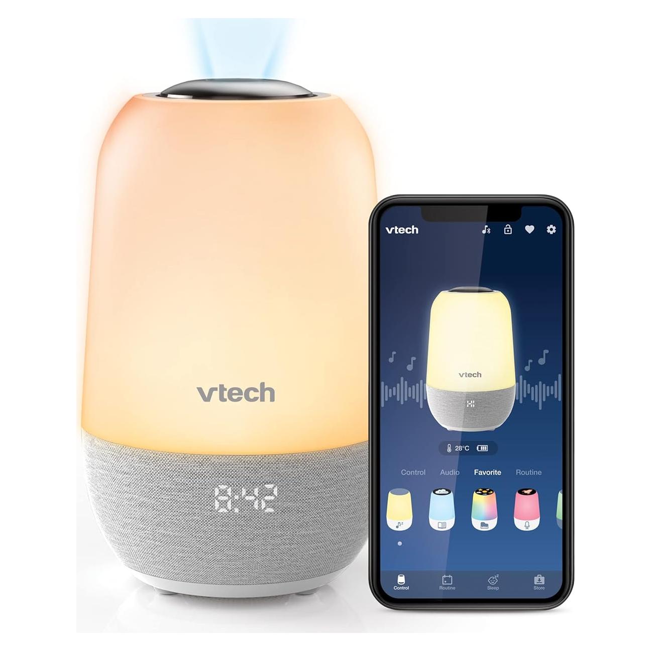 Entrenador de Sueño VTech BC8313 V-Hush con Proyector y Bluetooth