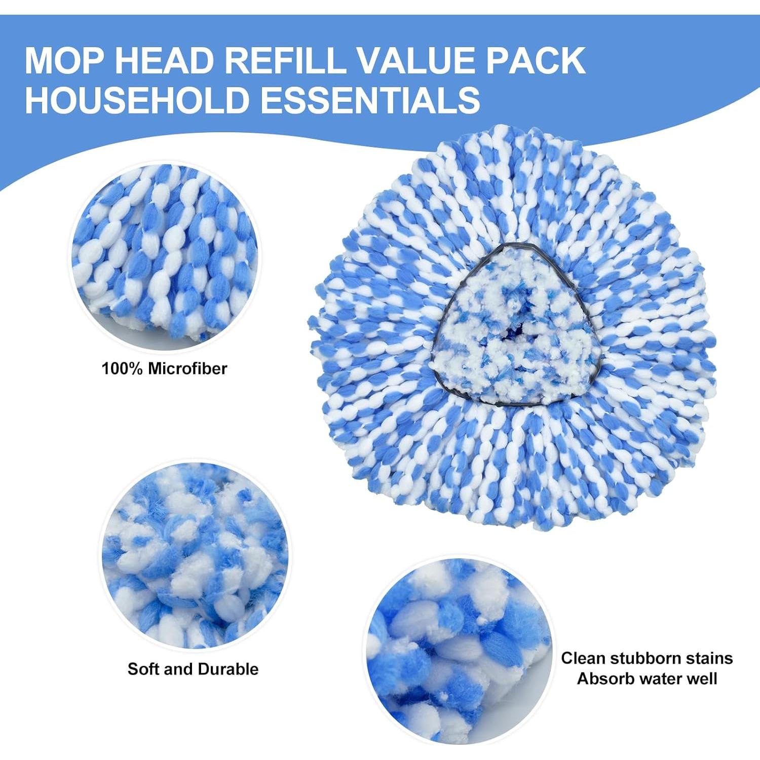 Juego de Cabezal de Repuesto para Mop Giratorio OCedar RinseClean