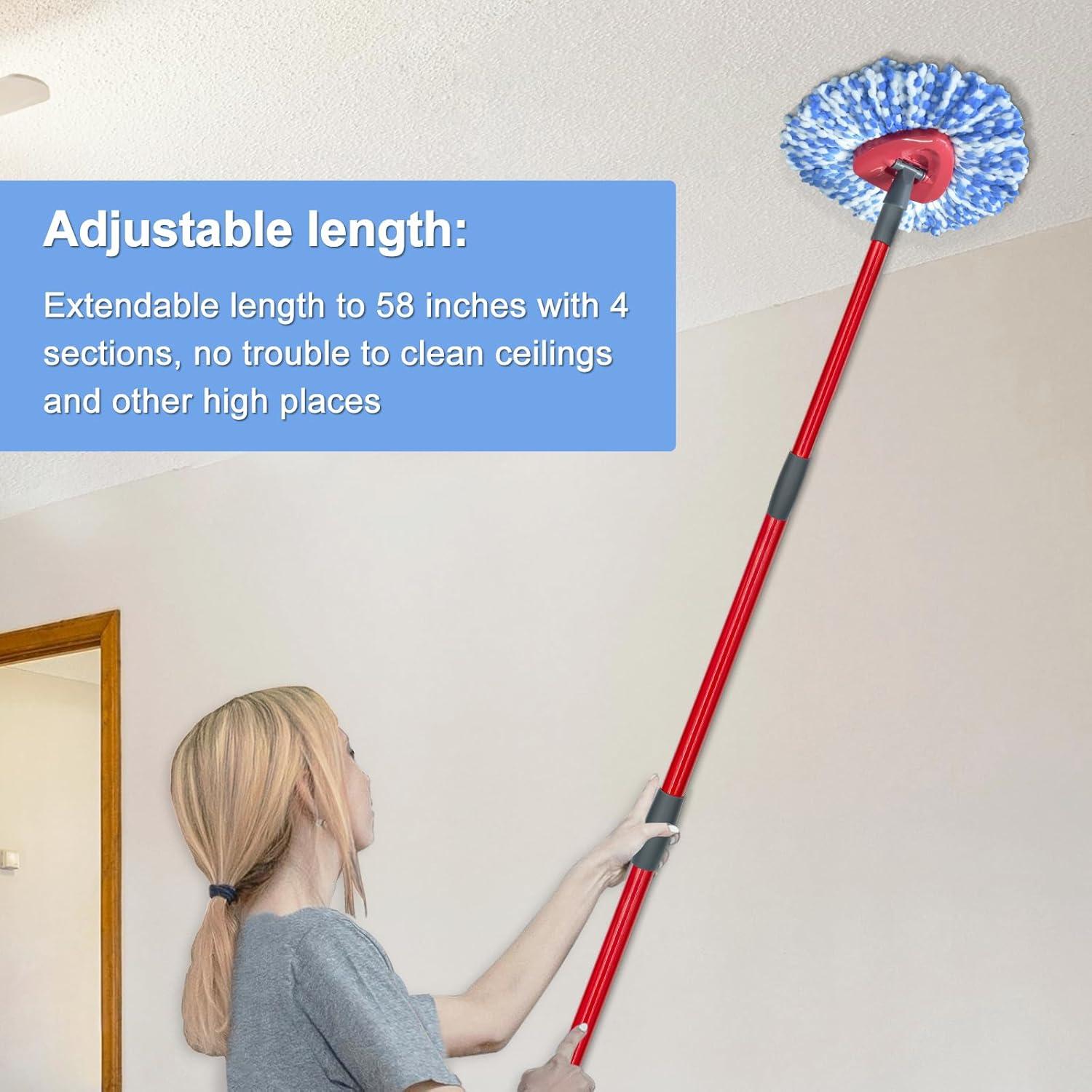 Juego de Cabezal de Repuesto para Mop Giratorio OCedar RinseClean