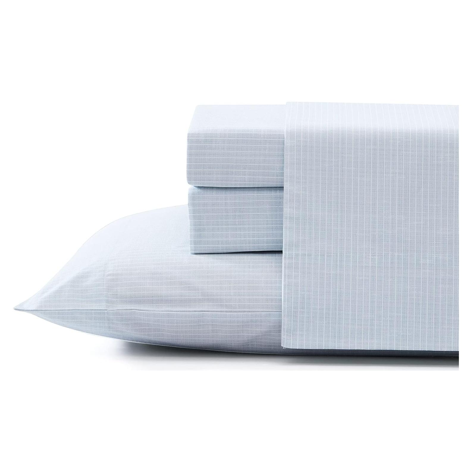 Tommy Bahama - Queen Sheets, Cotton Percale Bedding Set, Crisp & Cool, Stylish Home Decor (Angel Fish, Queen)