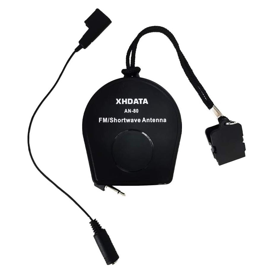 Antena Externa XHDATA AN-80 para Radio FM y Ondas Cortas