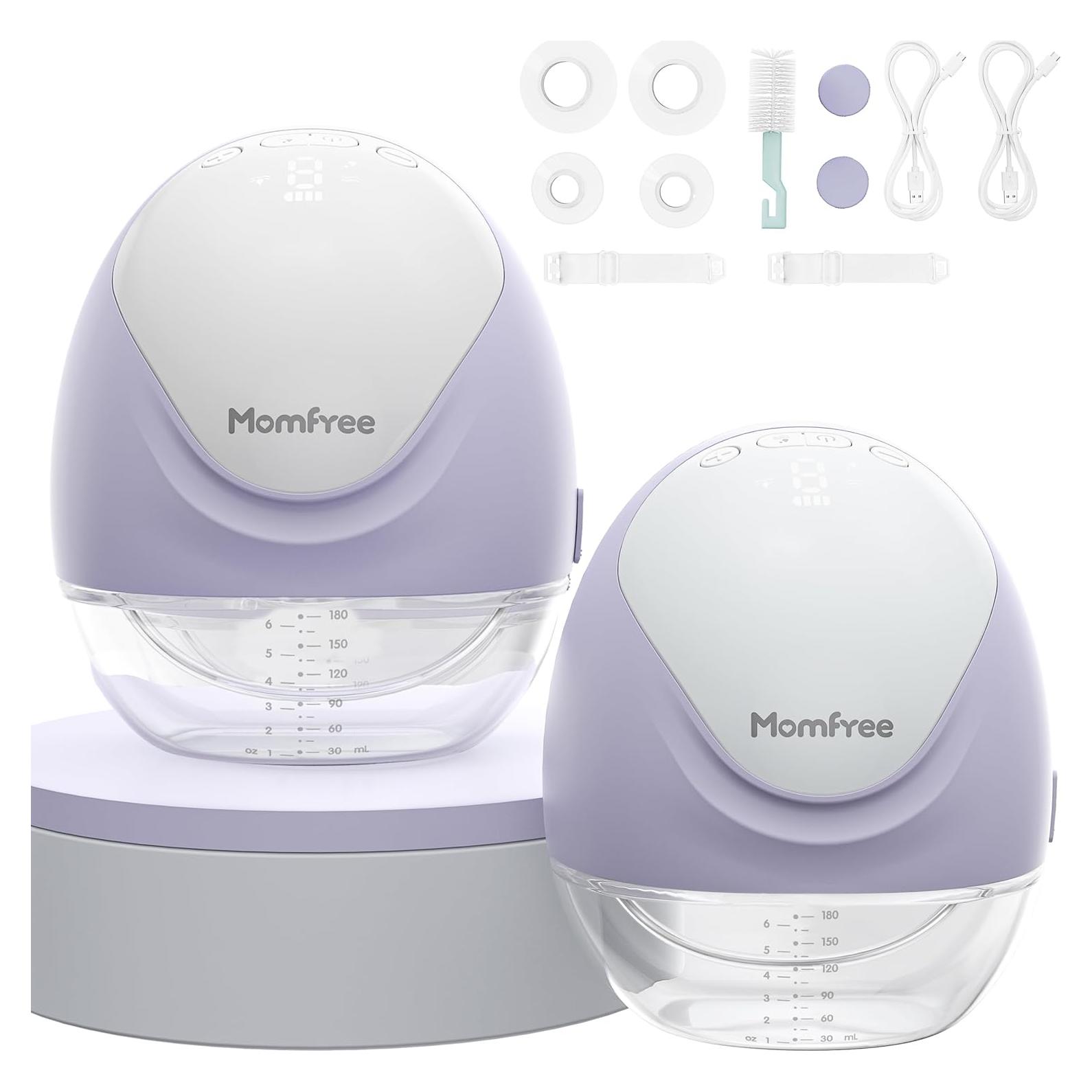 Extractor de Leche Portátil Momfree MF1 - 3 Modos, 9 Niveles