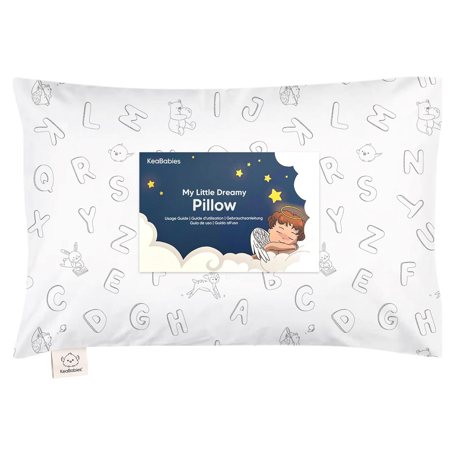 Almohada para Niños Pequeños KeaBabies 33x46 cm Algodón Orgánico