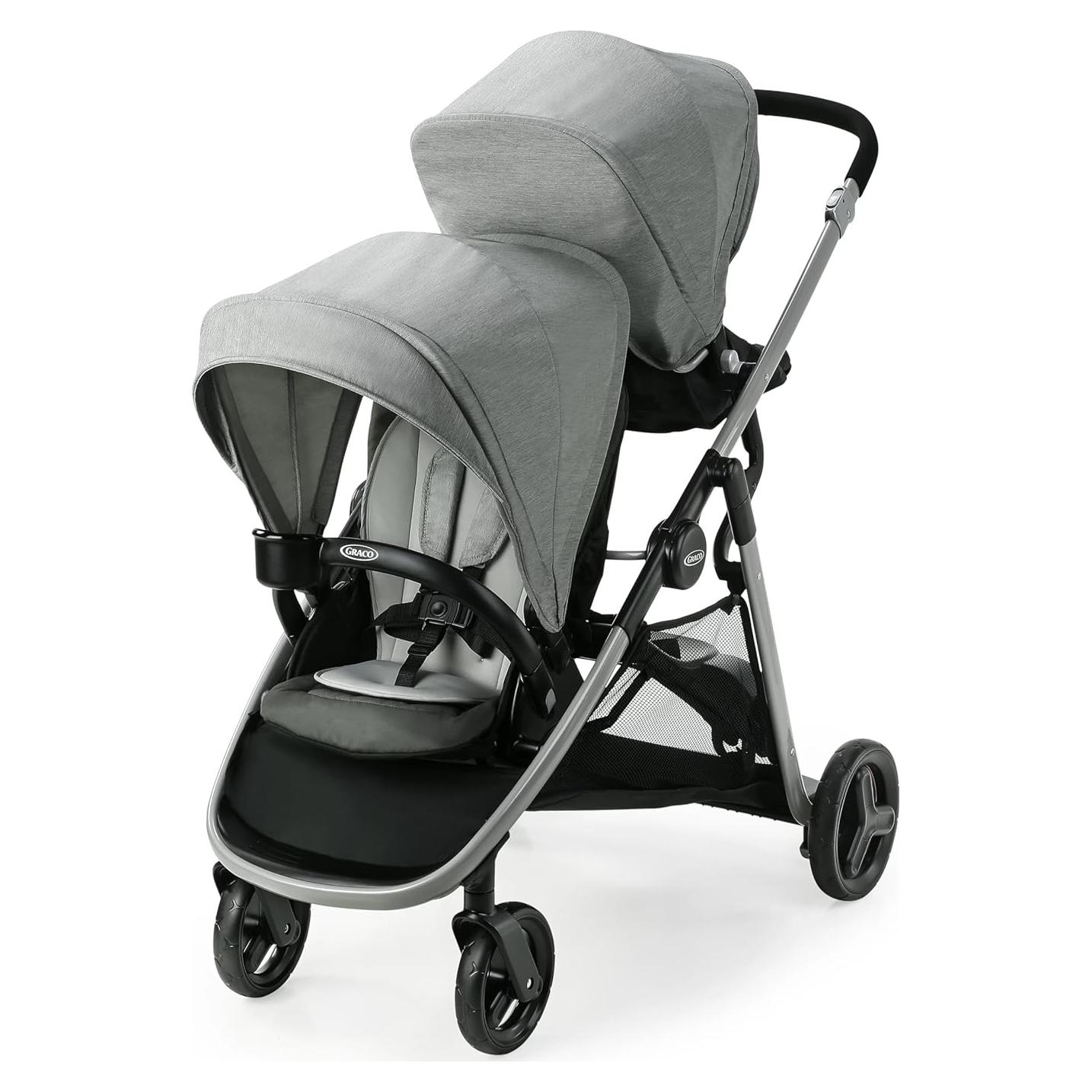 Cochecito Doble Graco Ready2Grow LX 2.0 Clark - Plegable y Modular