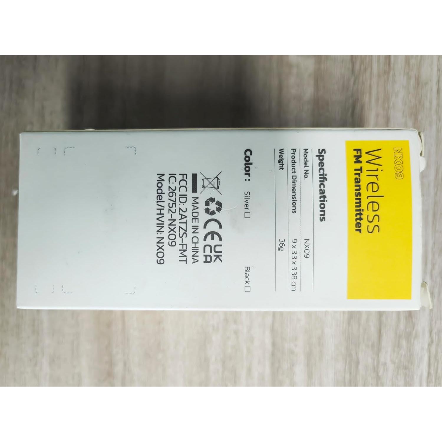 Transmisor FM Bluetooth Nulaxy NX09, Cargador QC3.0, 54W