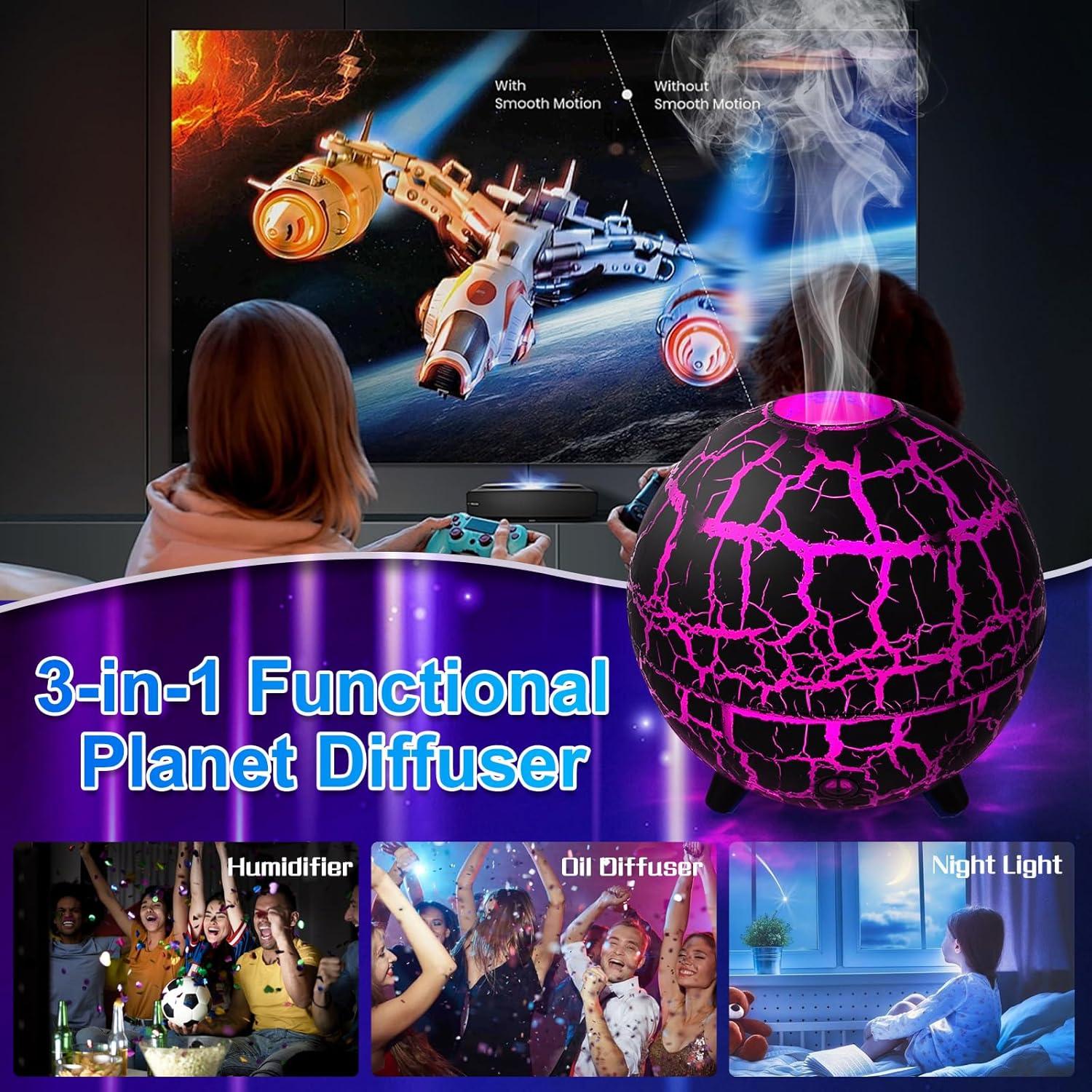 Difusor de Aceite Esencial Cechlicht D612 200ml Negro