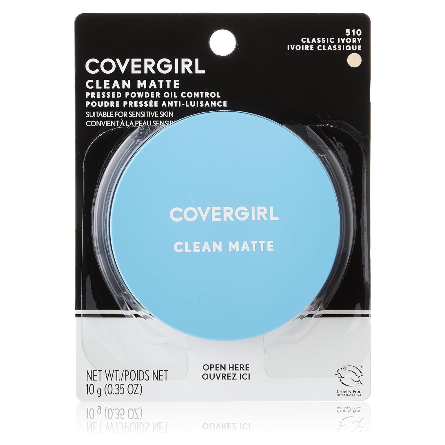 Polvo Compacto Limpio Mate COVERGIRL 10g - Control de Aceite