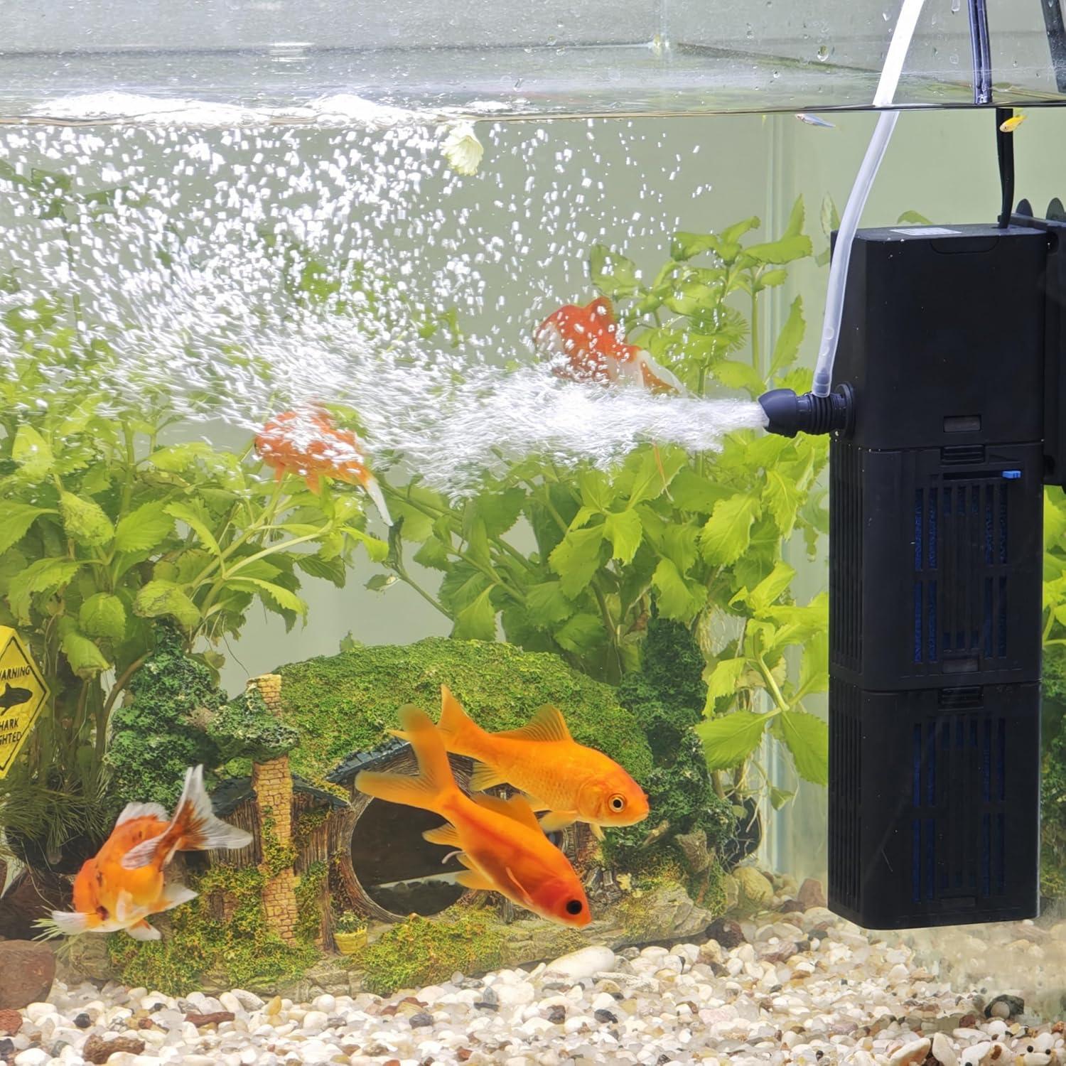 Filtro de Acuario TARARIUM YQP-1000F Flujo Ajustable 1000 LPH