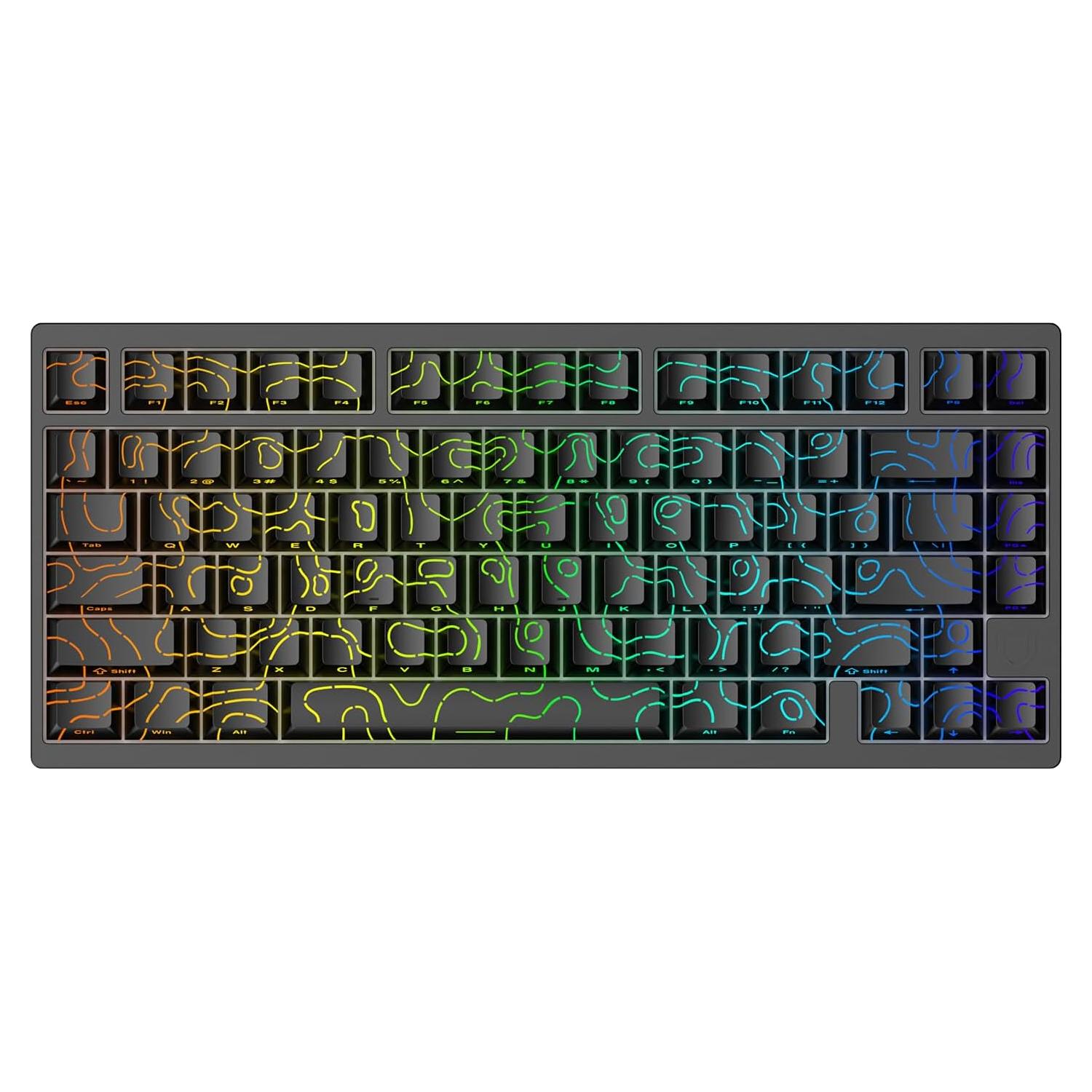 Teclado Mecánico IROK MG75PRO 81 Teclas Interruptor Magnético