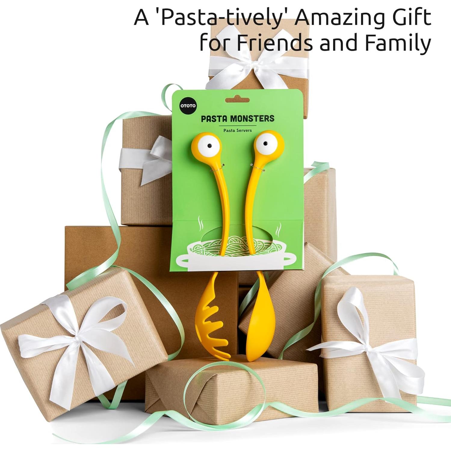 Servidores de Ensalada Monstruo de Pasta OTOTO - 30.3 x 8.6 cm