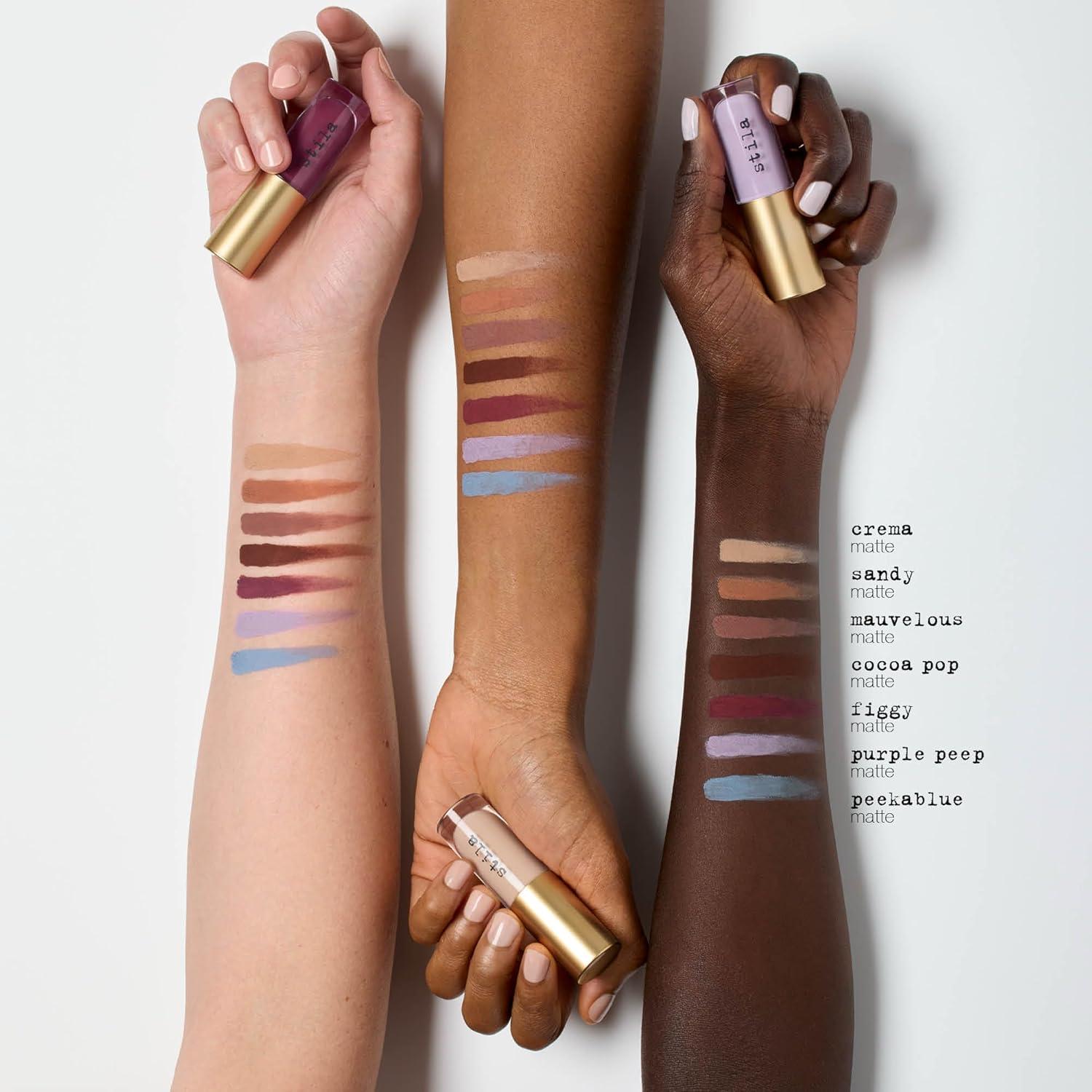 Sombra de Ojos Líquida Stila Cocoa Pop Mate 5.1g