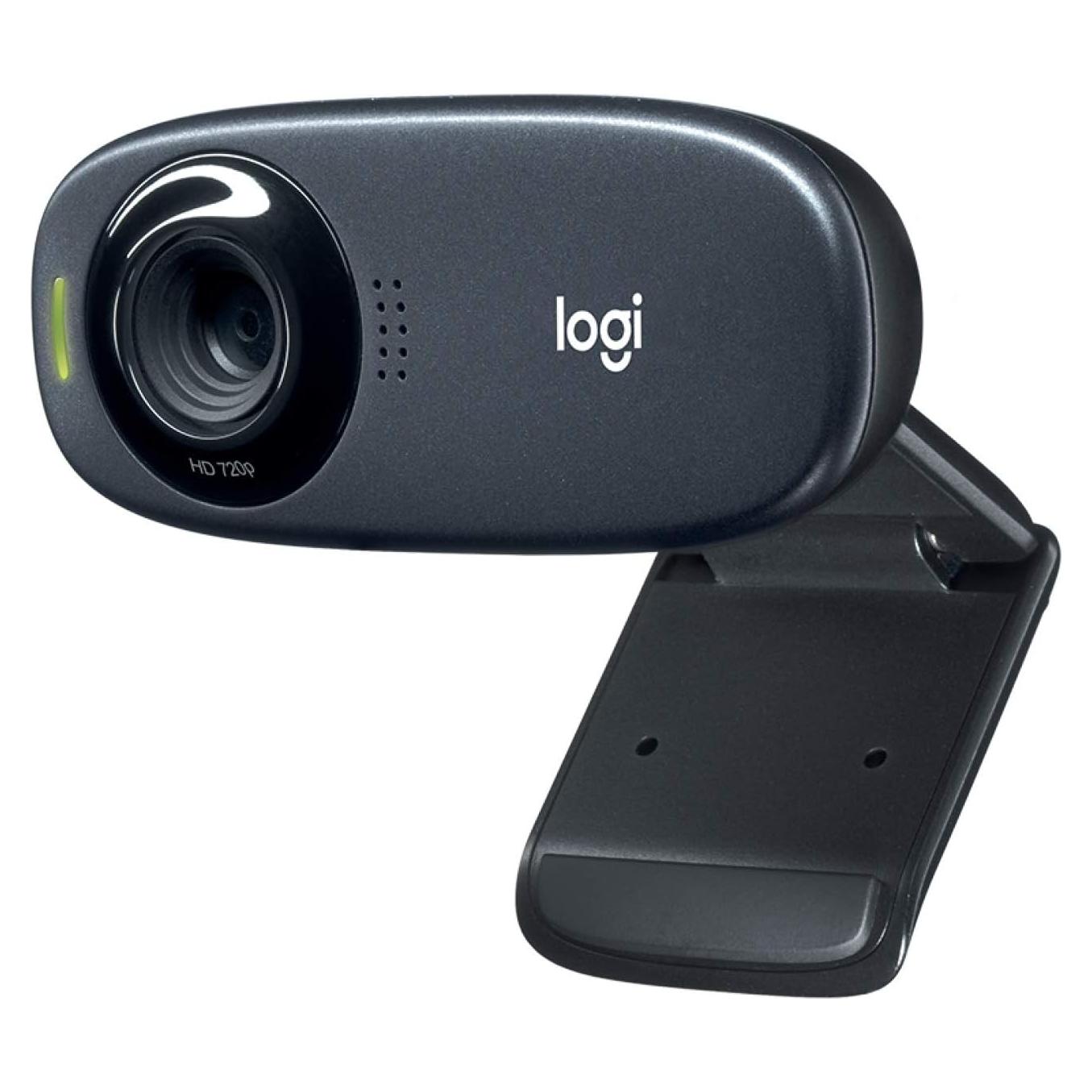 Webcam Logitech C310 HD 720p con Micrófono y Corrección de Luz