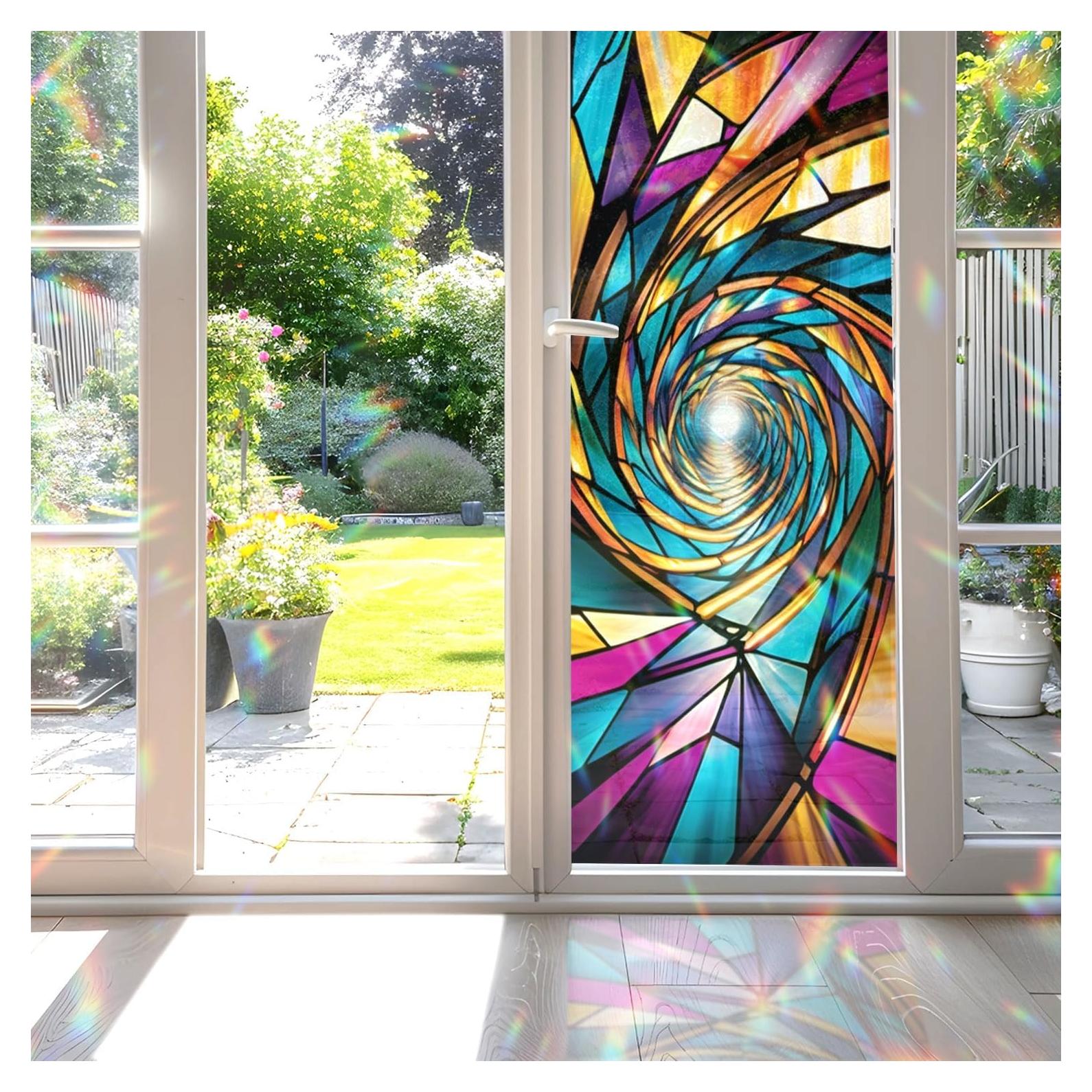 Película de Ventana Decorativa PODMemory Prisma Infinito 45x100cm