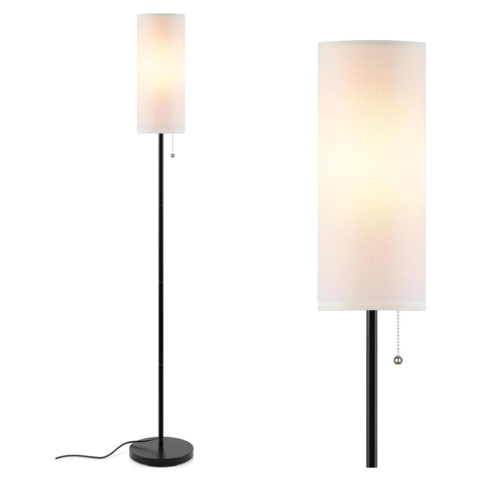 Lámpara de Pie LED Coucrek 3 Temperaturas Color Blanca