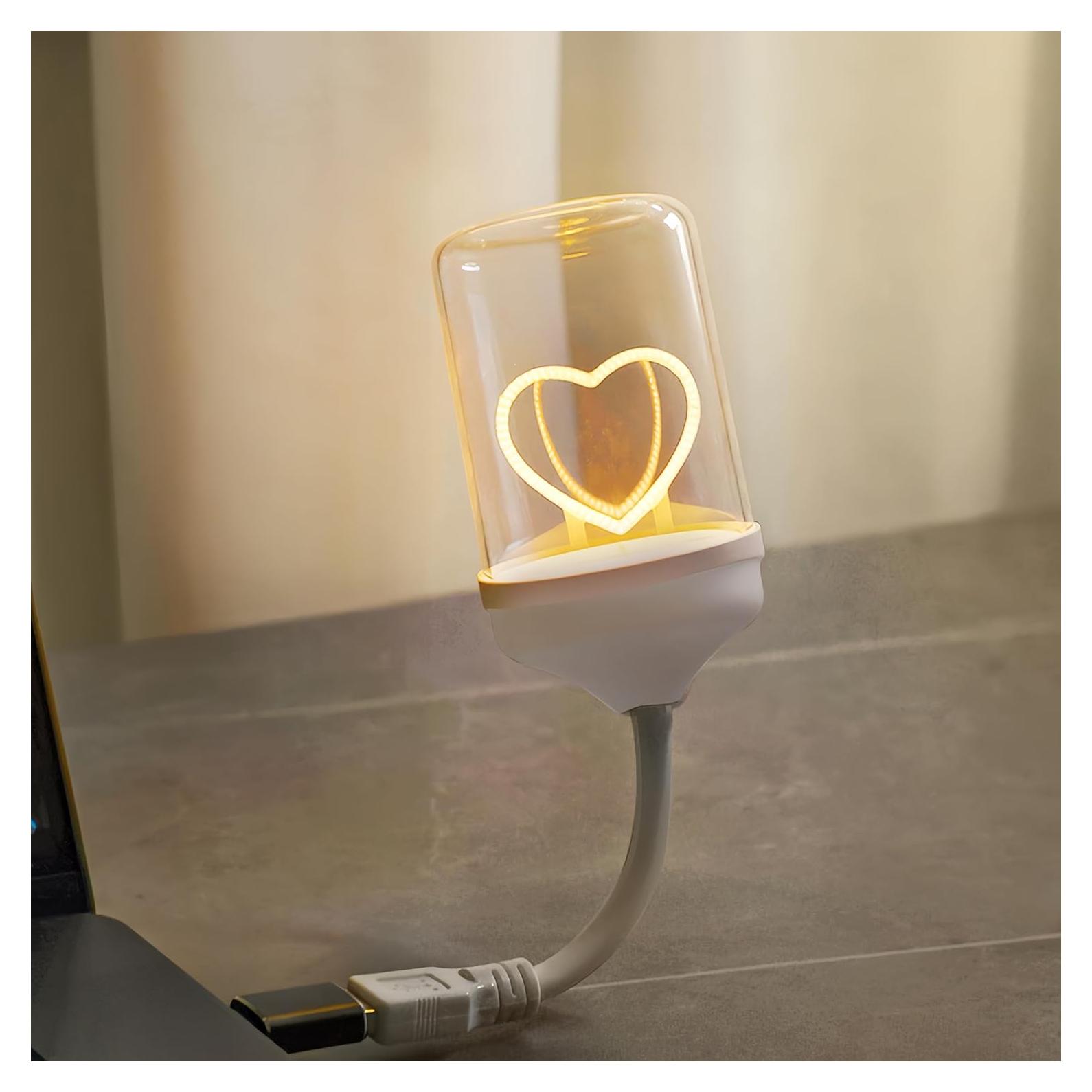 Lámpara LED USB XINHUAYANG HP-2411 - Luz Nocturna 3000K