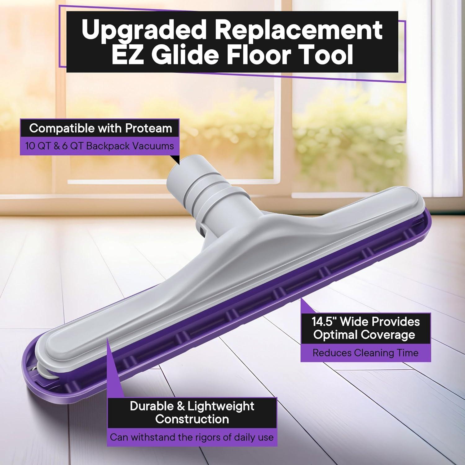 Herramienta de Suelo EZ Glide HappyAlley 35.56 cm Nylon Gris