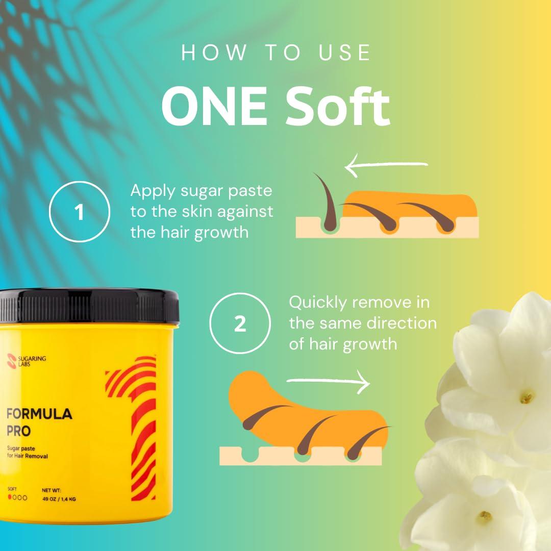Pasta de Azúcar FORMULA PRO Suave 1388g para Depilación
