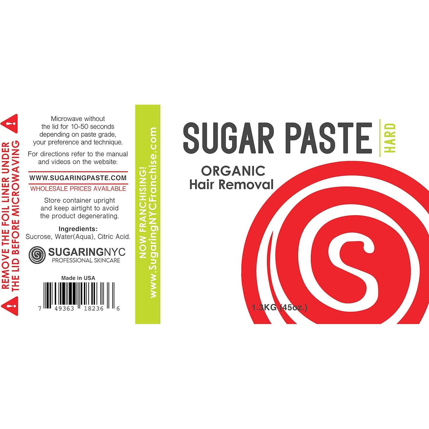 Kit de Depilación con Azúcar Orgánico Sugaring NYC 340g