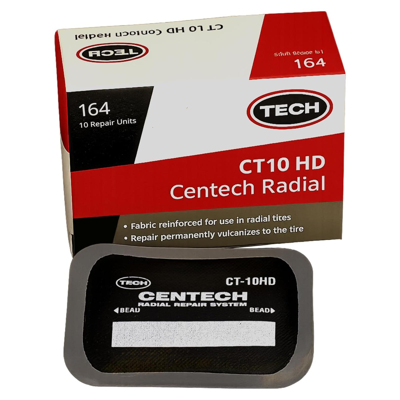 Parche de Reparación de Neumáticos Radiales TECH 65x80mm