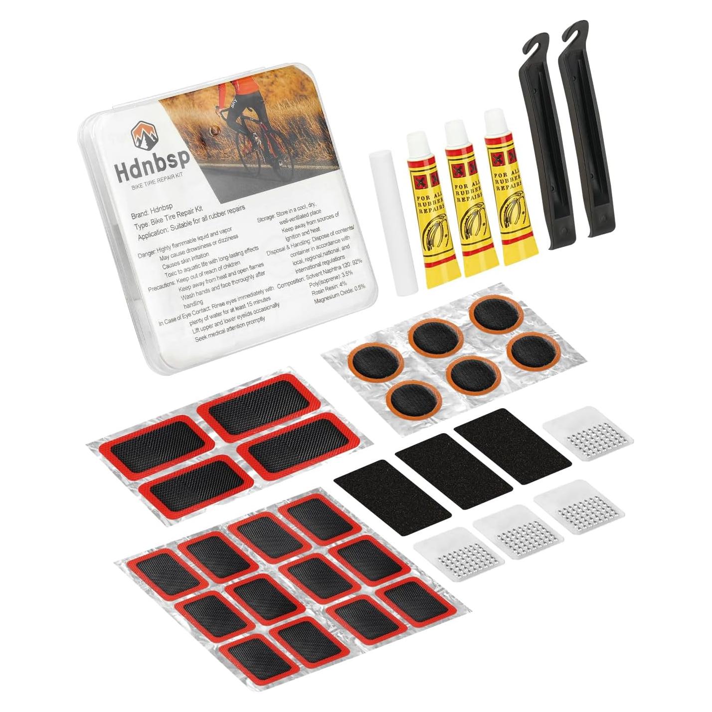 Kit de reparación de neumáticos de bicicleta Hdnbsp 35 piezas