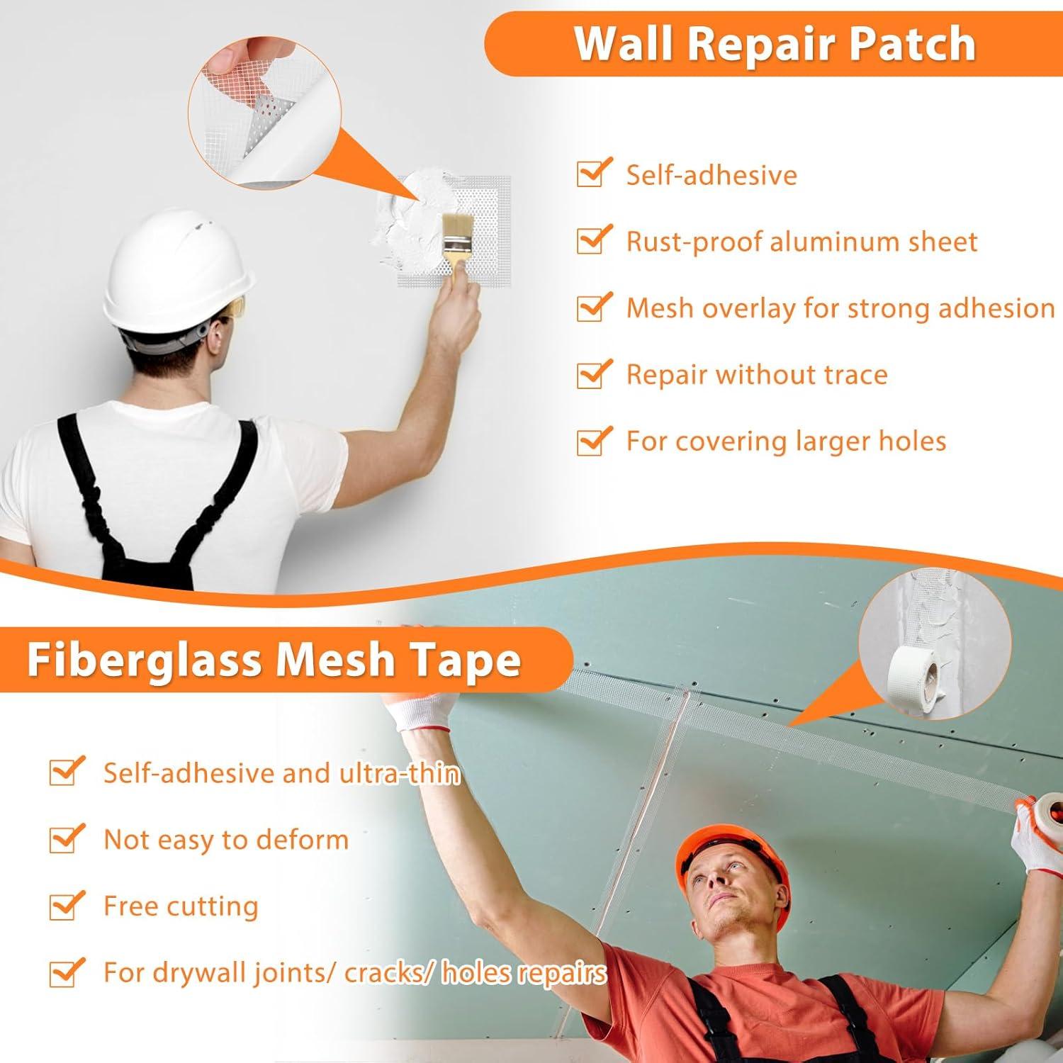 Kit de Reparación de Paredes Drywall LifeisLuck 22oz Masilla