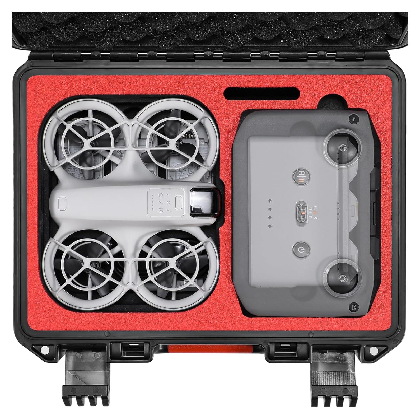 Estuche Duro Impermeable FPVtosky NEO para DJI NEO y Accesorios