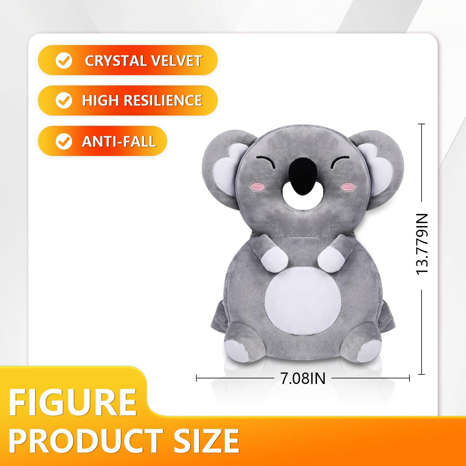 Protector de Cabeza para Bebés WKC Koala Ajustable + Rodilleras