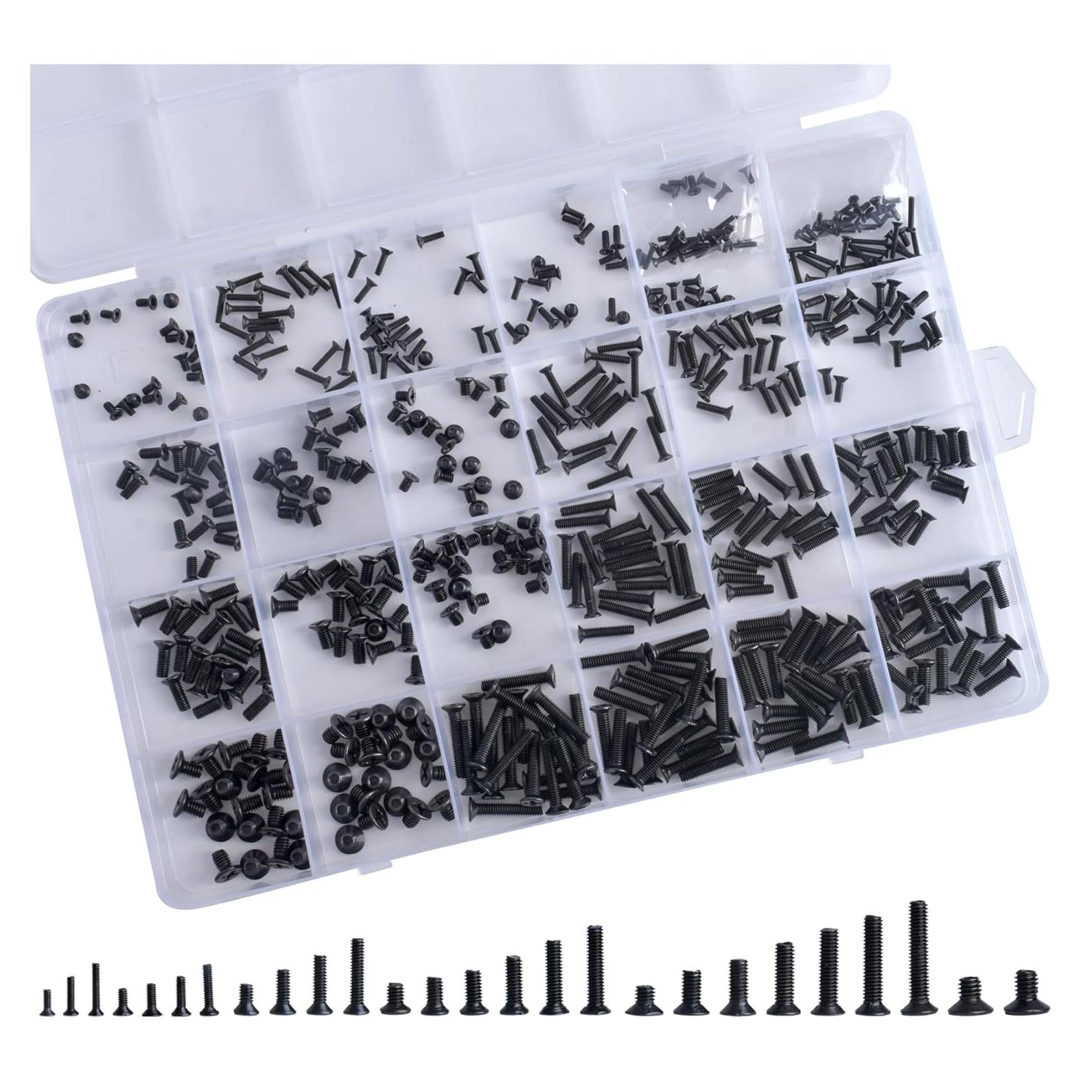 Kit de Tornillos de Reemplazo OURUI 520pcs para Laptop