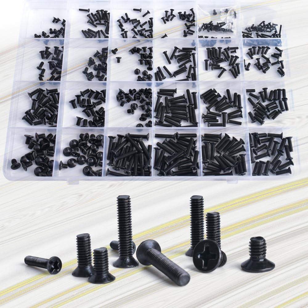 Kit de Tornillos de Reemplazo OURUI 520pcs para Laptop