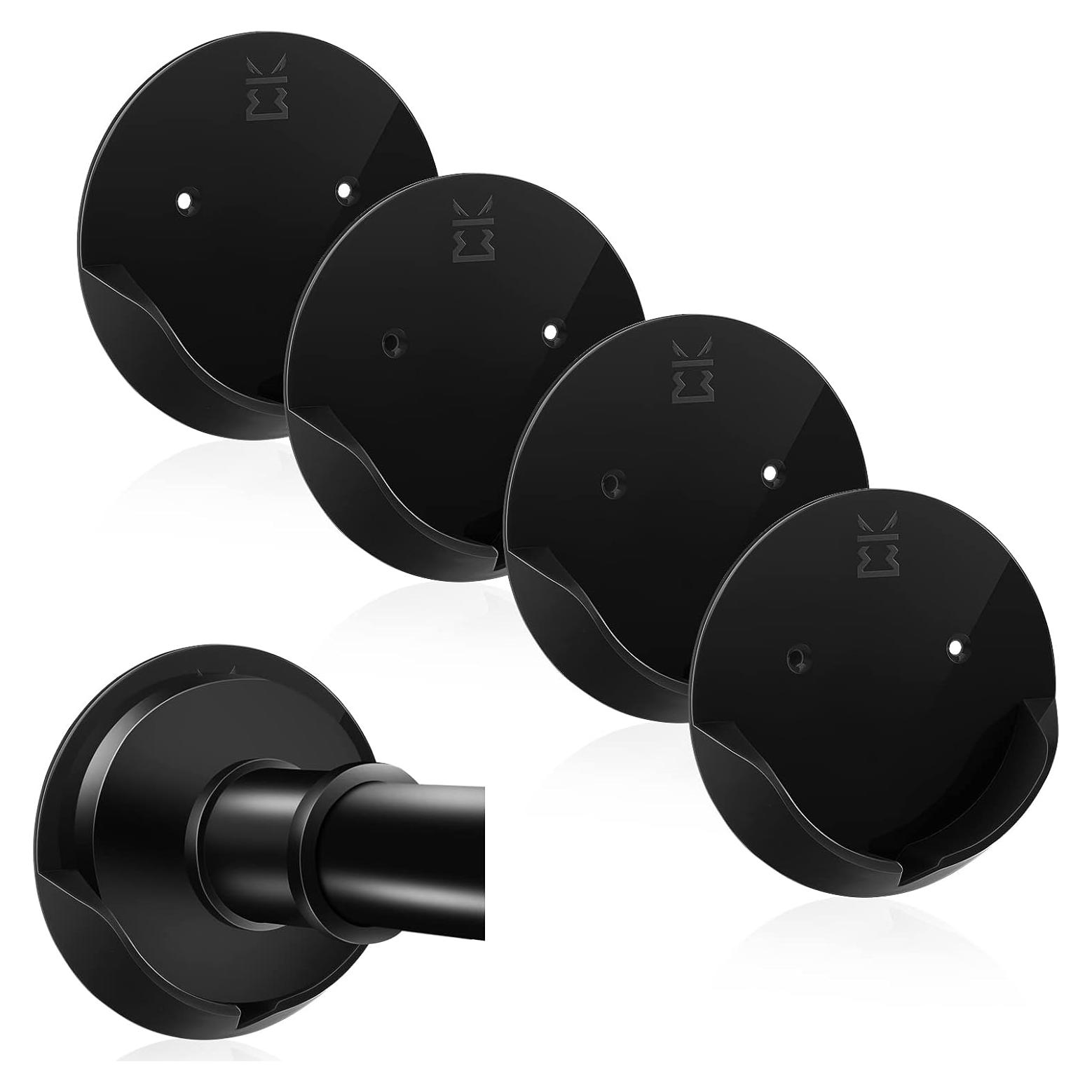 Soporte de Varilla de Cortina de Ducha Ajiaguo - Adhesivo y Tornillos