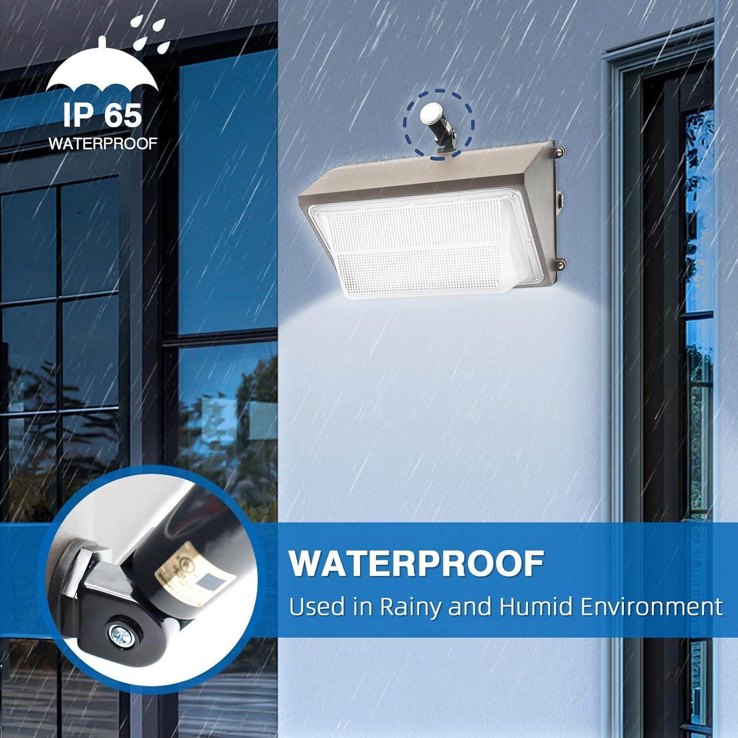 Sensor de Luz Automático CHISWEAR JL-104 con Retraso y Resistente al Agua