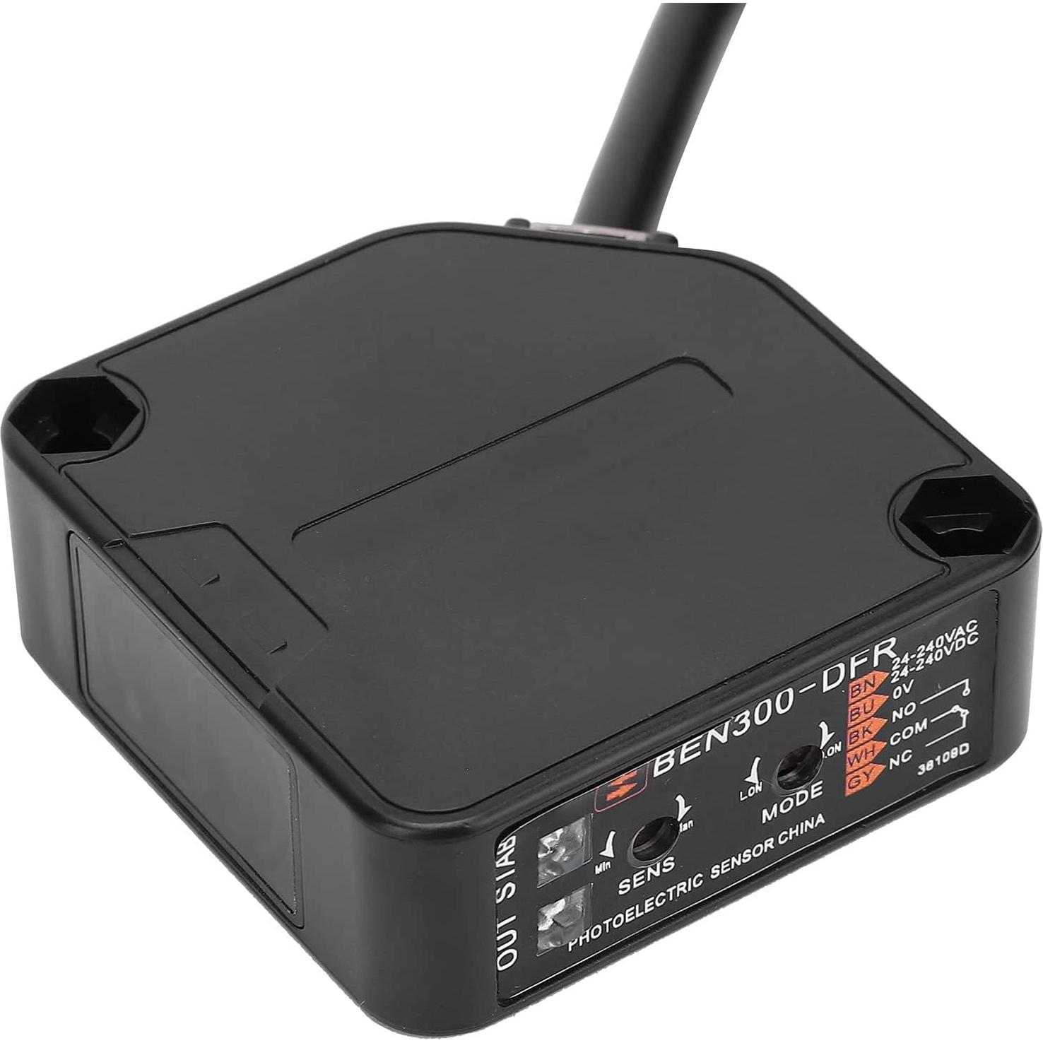 Interruptor Fotoeléctrico Hilitand BEN300 24-240V Detección 3m