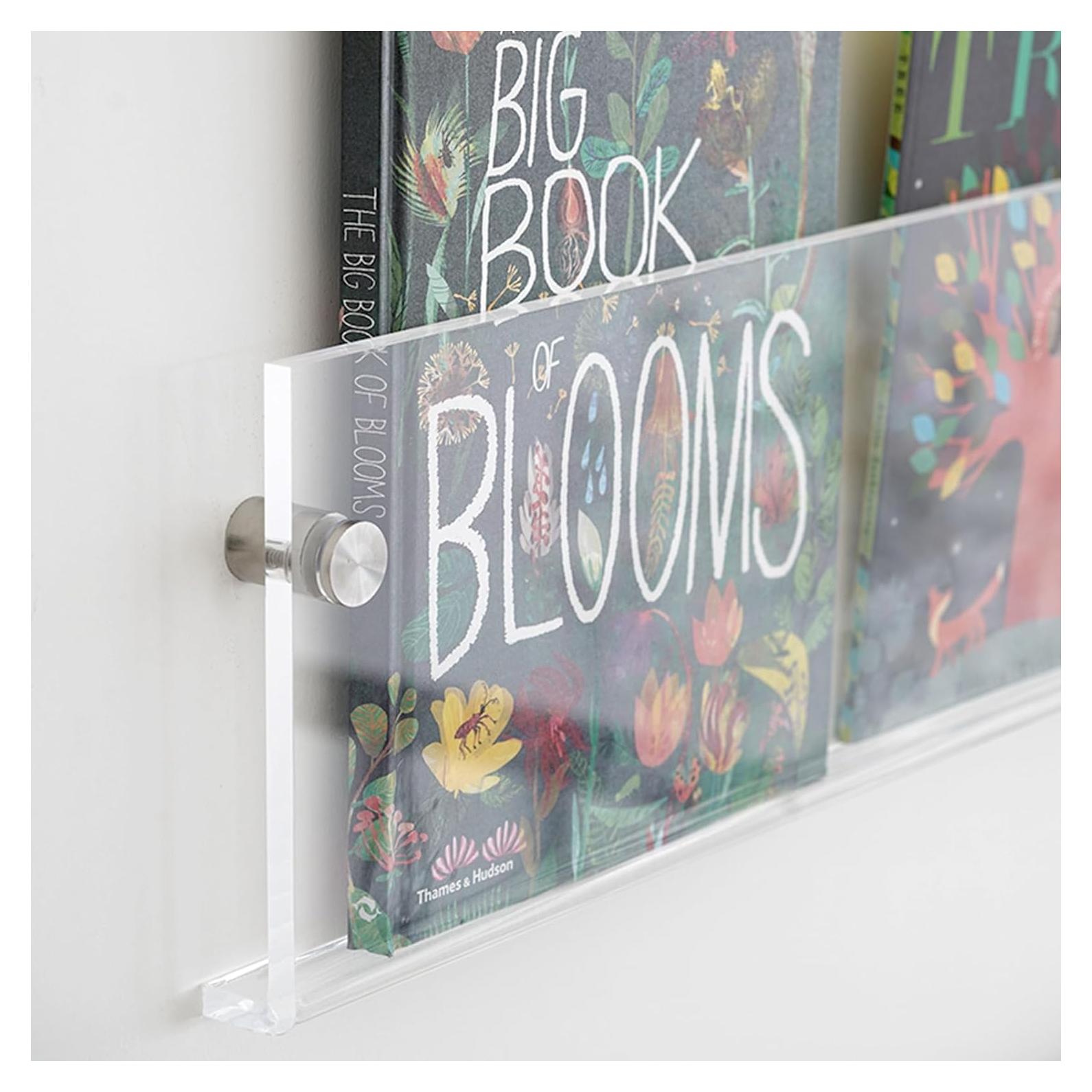 Soportes de Revistas Acrílico ROYALITA 17" x 4 Unidades