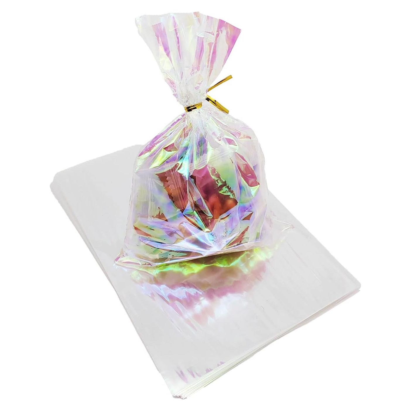 Bolsas de Celofán Iridiscentes CC Wonderland - 50 Pcs 15x22 cm