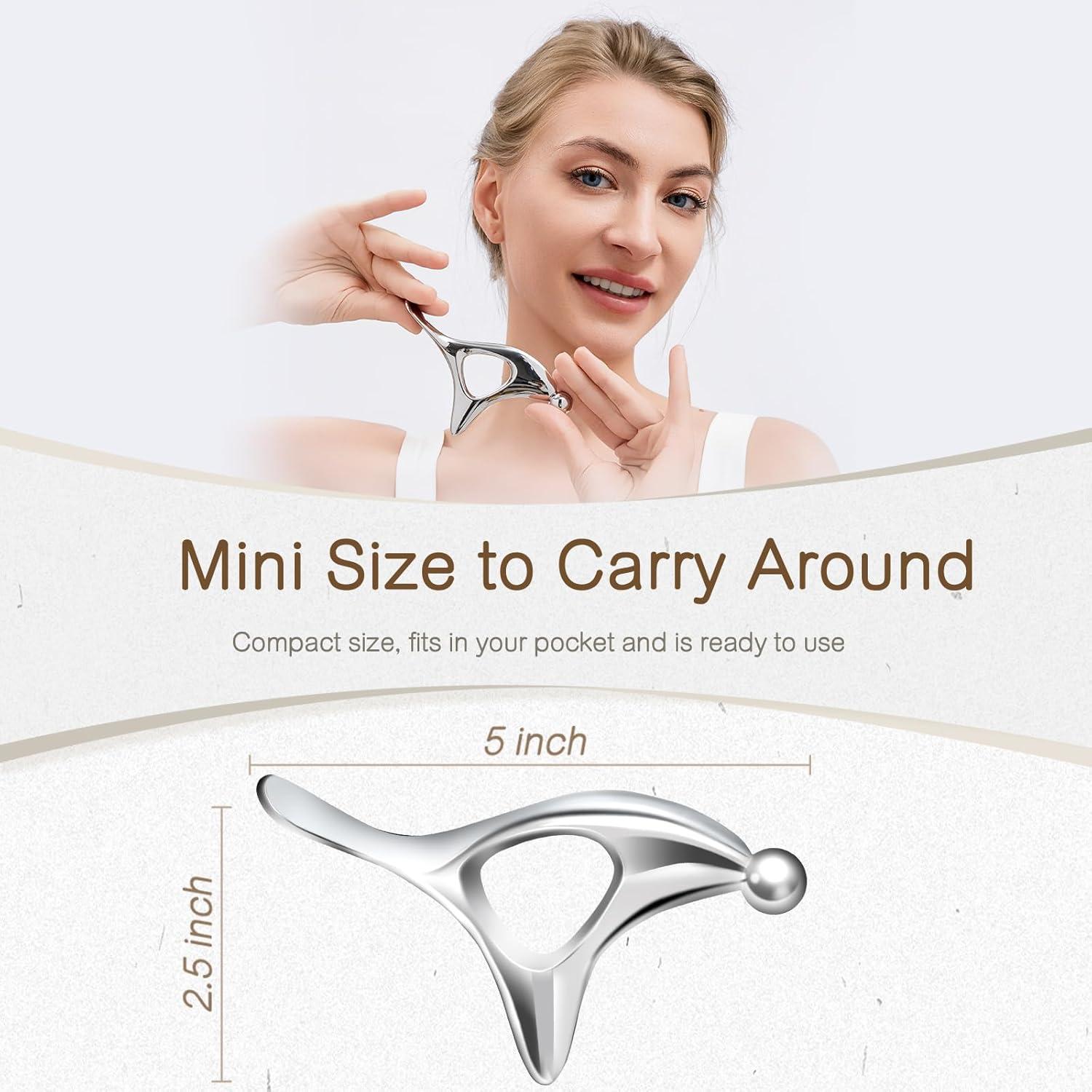 Herramienta de Masaje Gua Sha InfiniteRelax Pájaro 12.7cm