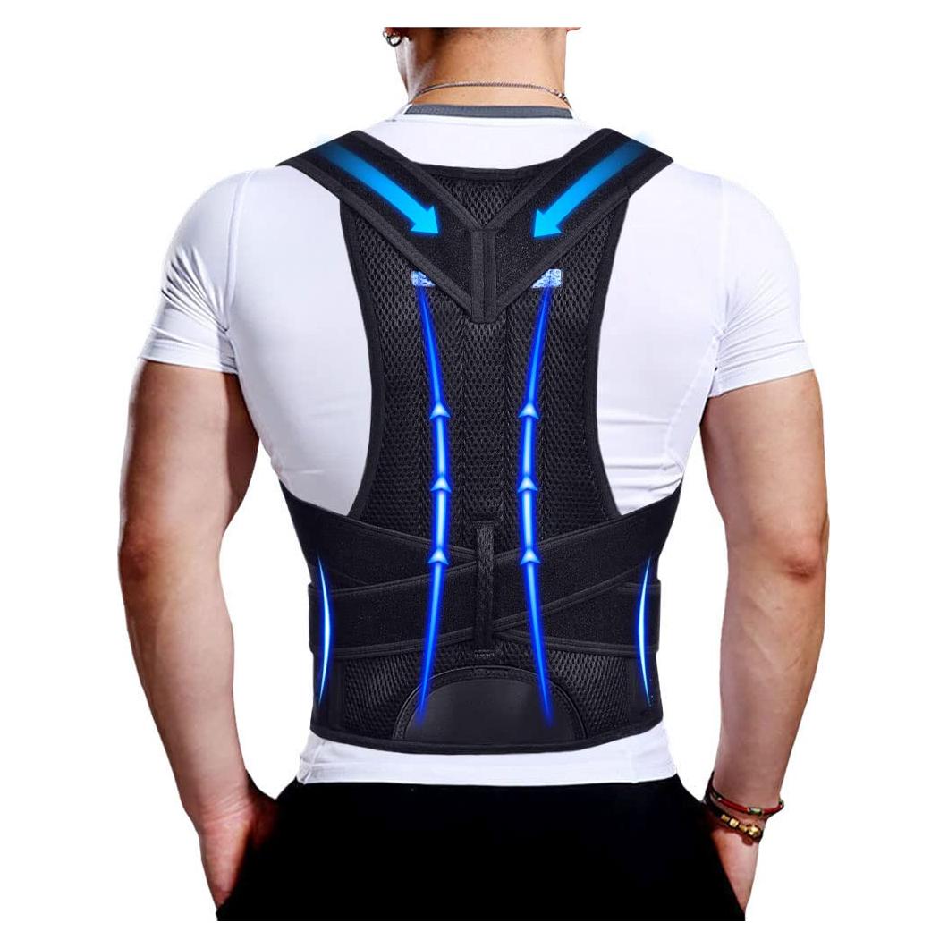 Corrector de Postura BraceTop Unisex Ajustable para Espalda