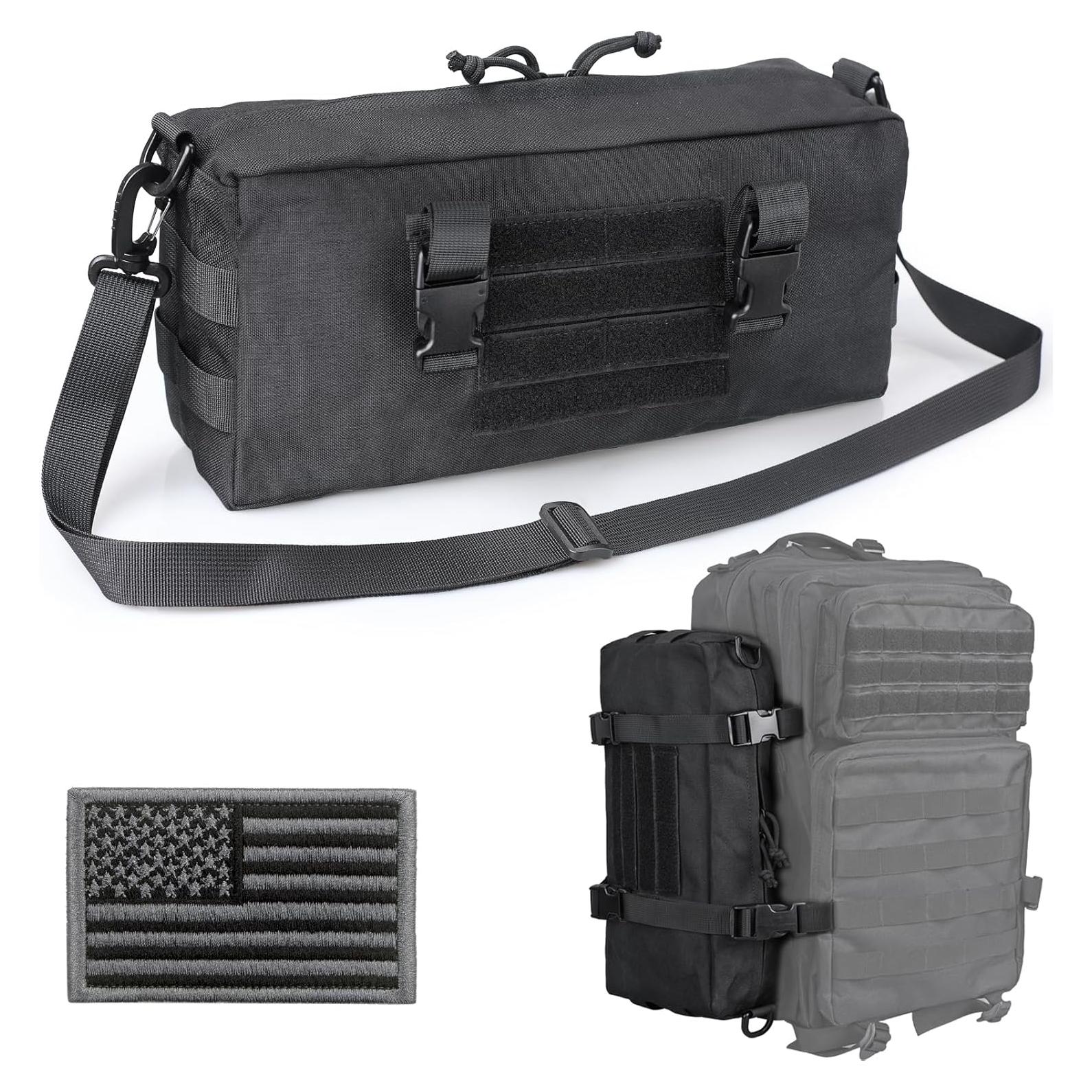 Bolsa Táctica WYNEX Molle Incremental 5L Negra EDC