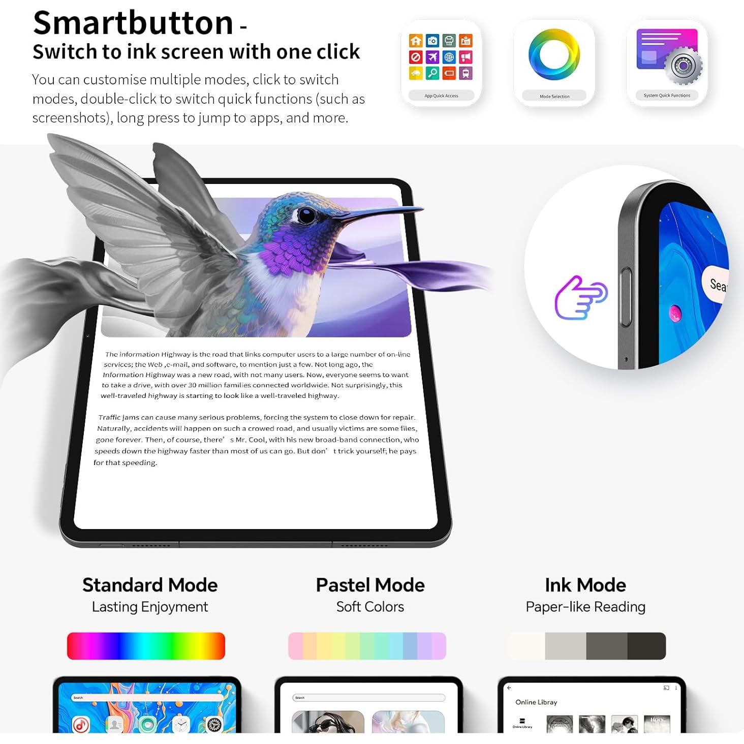 Tablet TECLAST Artpad Pro 12.7" 20GB RAM 256GB Android 15