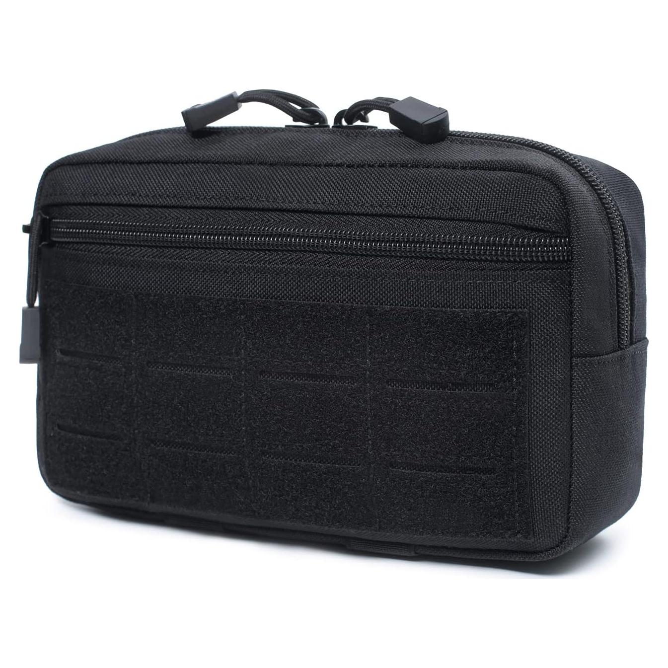 Bolsa Administrativa Molle Táctica Atwilltap Negra 22.1x13.5cm