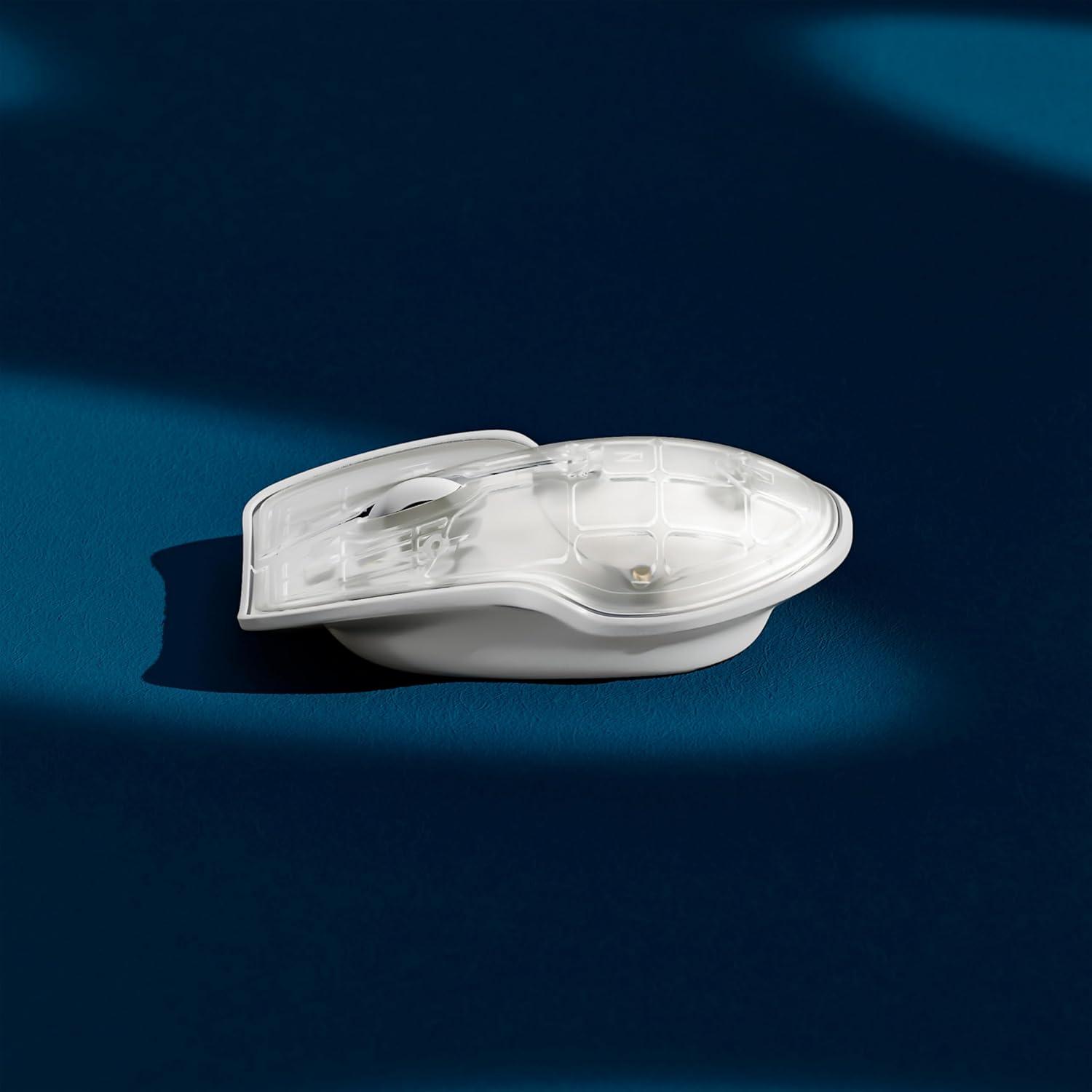 Ratón Inalámbrico Bluetooth Artefactos Lunares Blanco Recargable