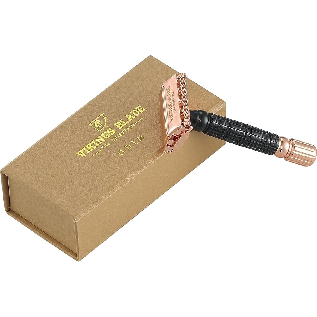 Afeitadora de Doble Cuchilla Vikings Blade Jefe Odin + 5 Cuchillas