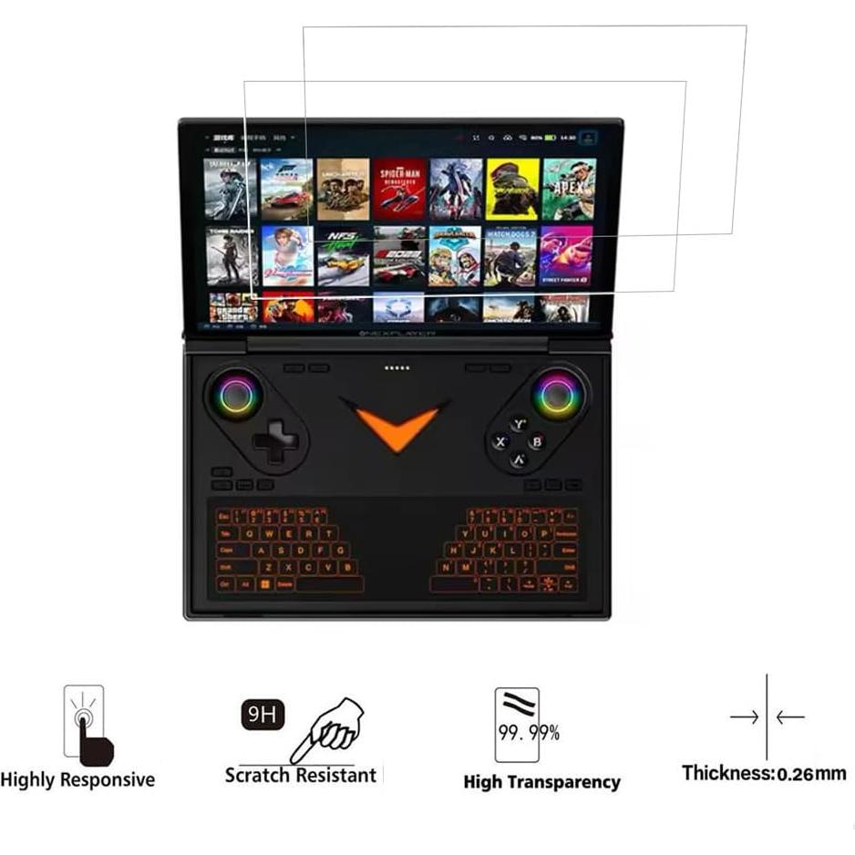 Protector de Pantalla Walieoka para OneXPlayer G1 - Vidrio Templado 9H