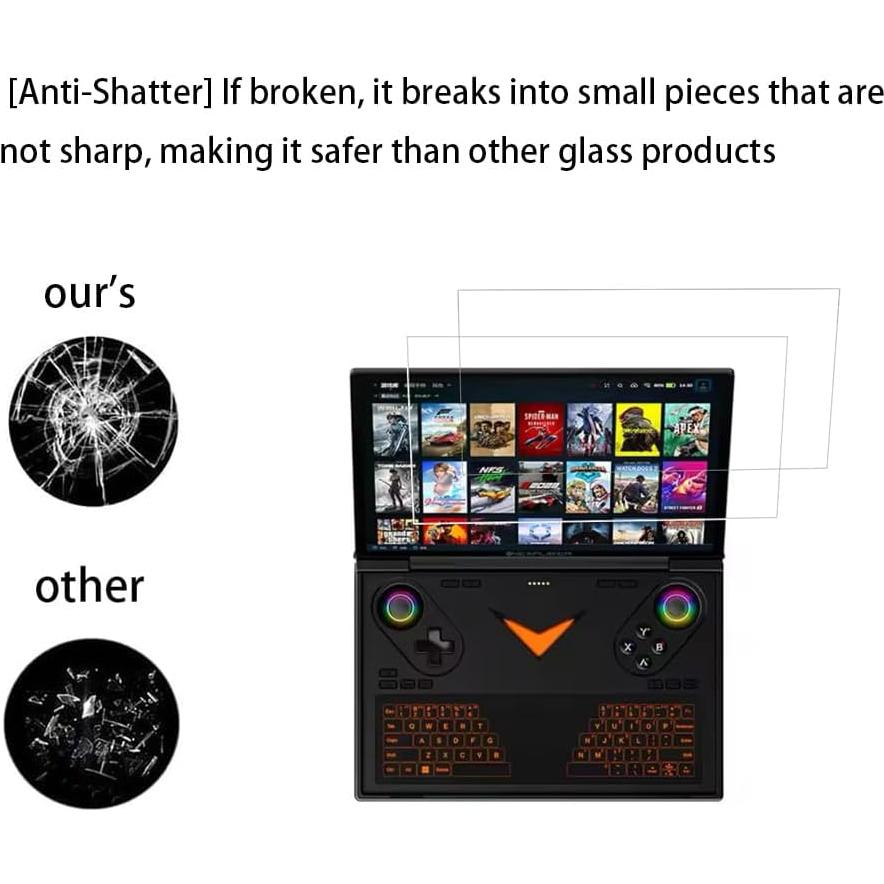 Protector de Pantalla Walieoka para OneXPlayer G1 - Vidrio Templado 9H