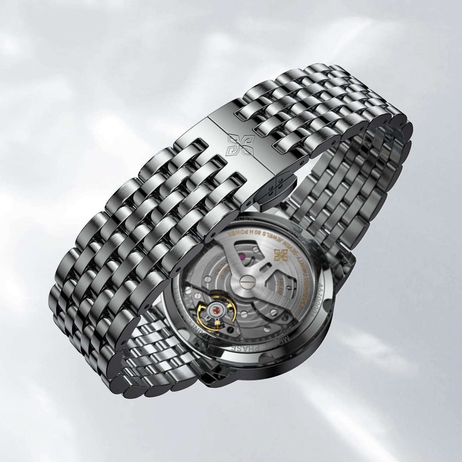 Reloj Mecánico AGELOCER 29.51 Días Fase Lunar Hombre