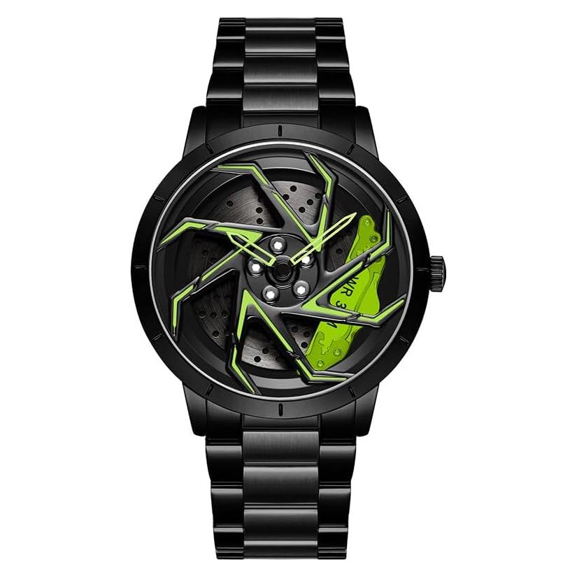 Reloj FANMIS Racing Masculino 3D Acero Inoxidable Impermeable