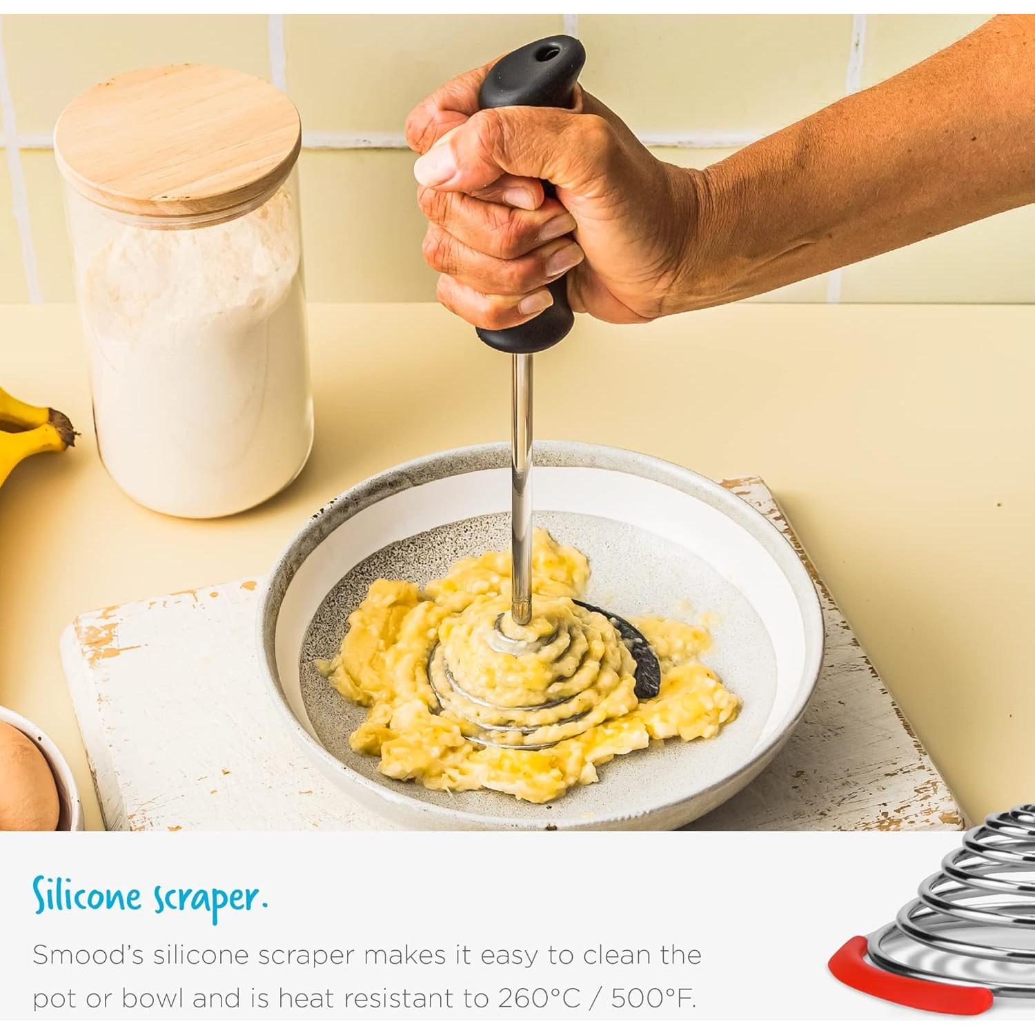 Aplastador de Verduras Dreamfarm Smood Ergonómico Negro 220g