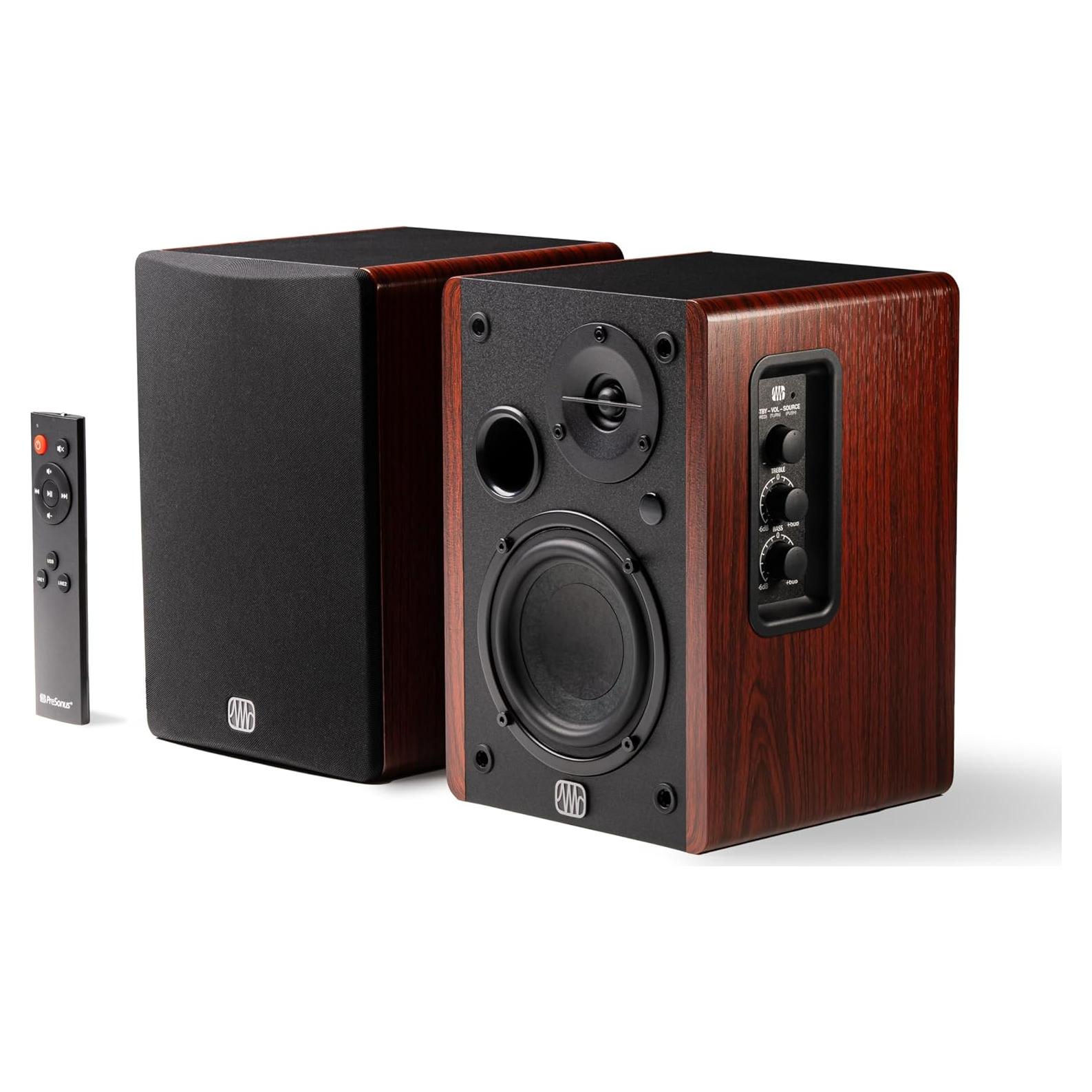 Altavoces de Estantería PreSonus Eris Accent 50W con Control Remoto