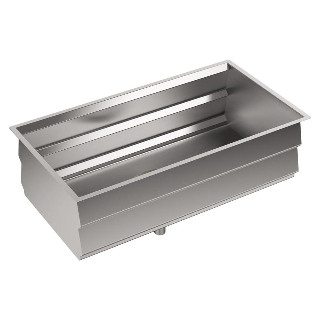 Fregadero de Acero Inoxidable KOHLER Prolific 83.82 cm con Accesorios